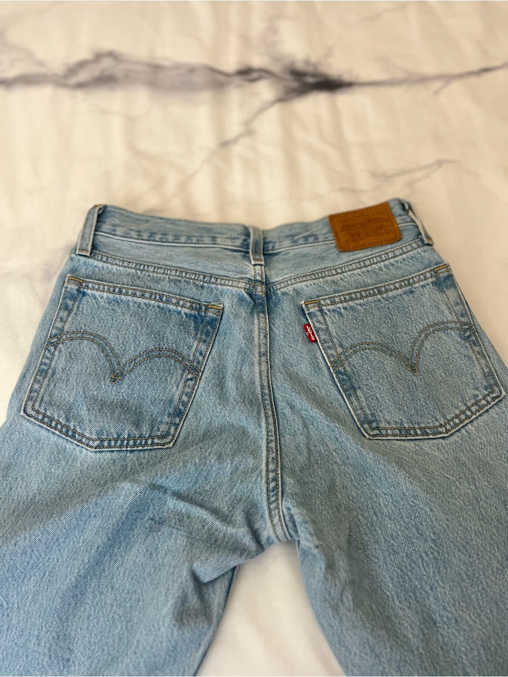 Levi's Women’s Light Wash Relaxed Jeans